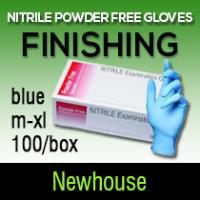 Nitrile Powder Free Gloves Blue 100/bx